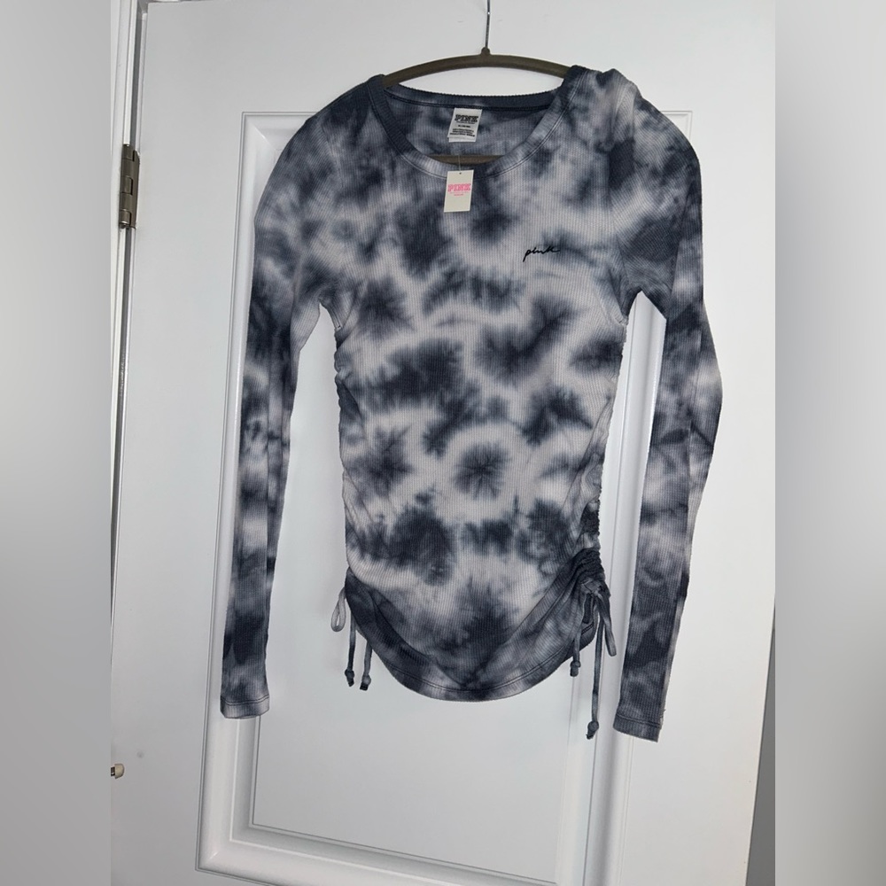 Tie dye flannel Victoria secret PINK